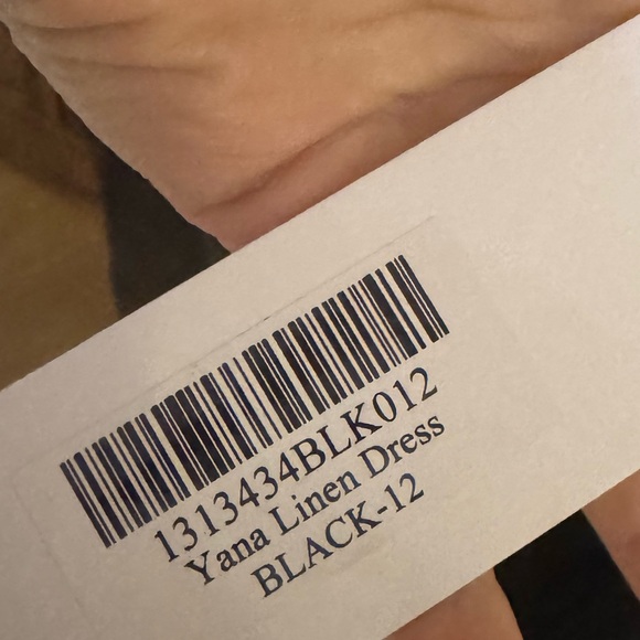 NEW NWT Reformation Yana Halterneck black linen Midi Dress - Picture 4 of 5